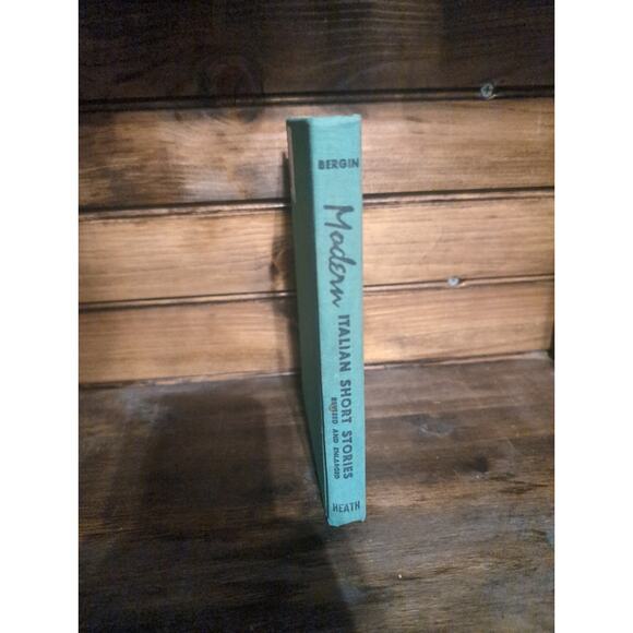 Modern Italian Short Stories by Thomas G. Bergin, 1959 Hardcover, Literature - Picture 2 of 6